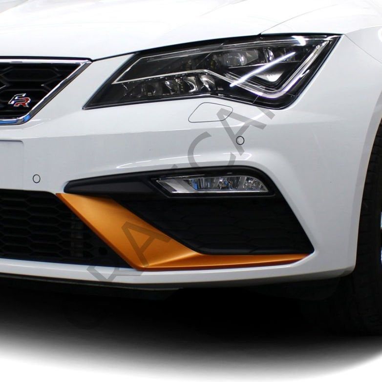 Seat Leon 5F/MK3 TAMPON STICKER METALİK MAT GRİ - 2017-2020 / MAKYAJLI