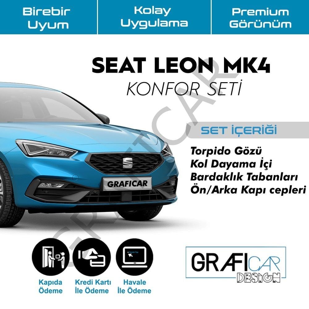Seat Leon MK4 Konfor Seti KAPAKLI / FR, STYLE PLUS, XCELLENCE
