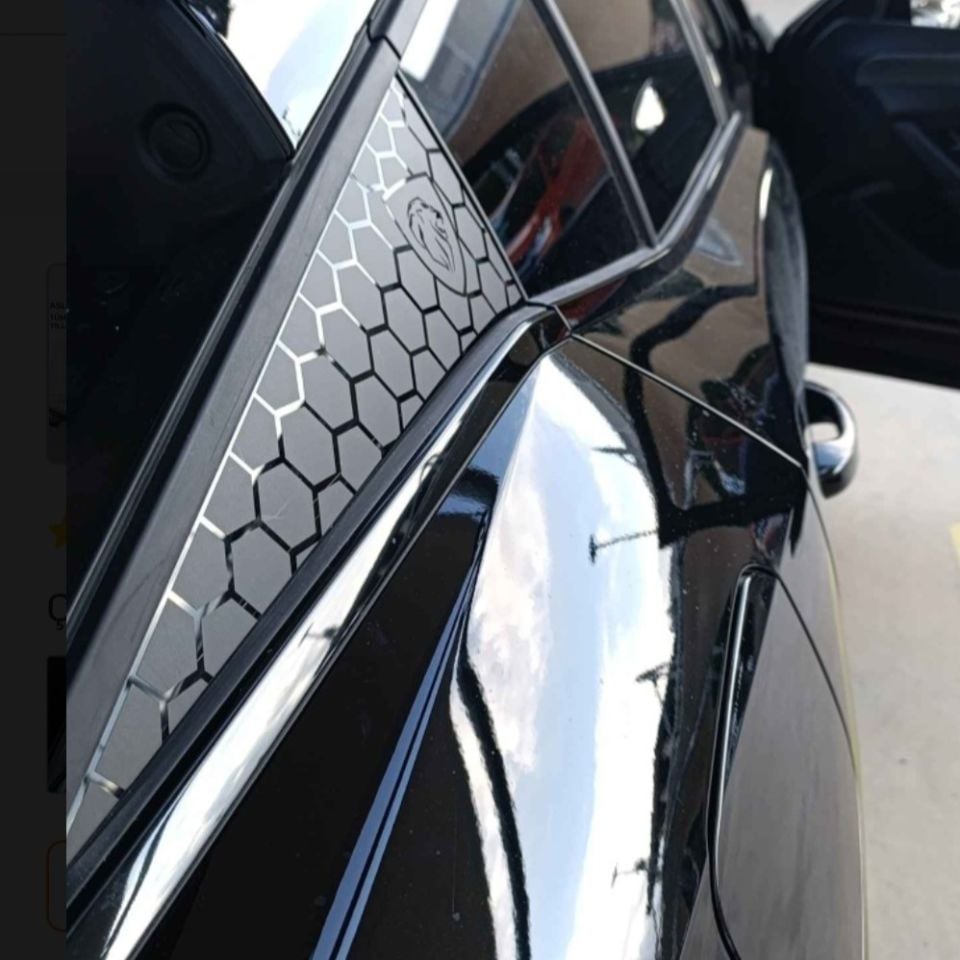 Peugeot 408 Uyumlu Kelebek Cam Sticker