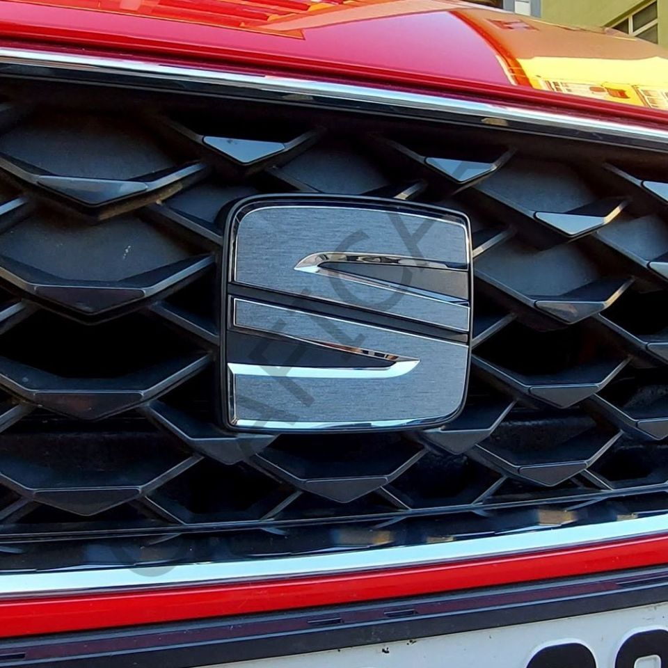 Seat Leon MK4 Amblem Sticker Set MAT SİYAH