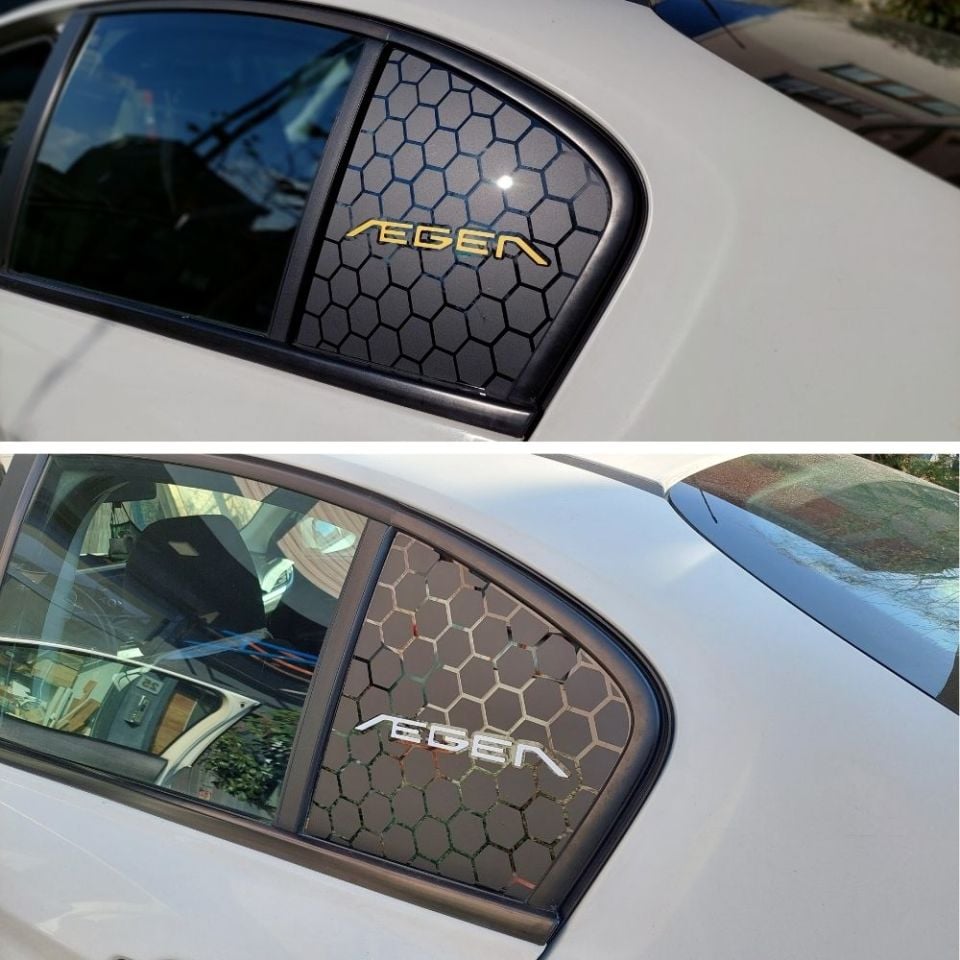 Fiat Egea Kelebek Cam Sticker