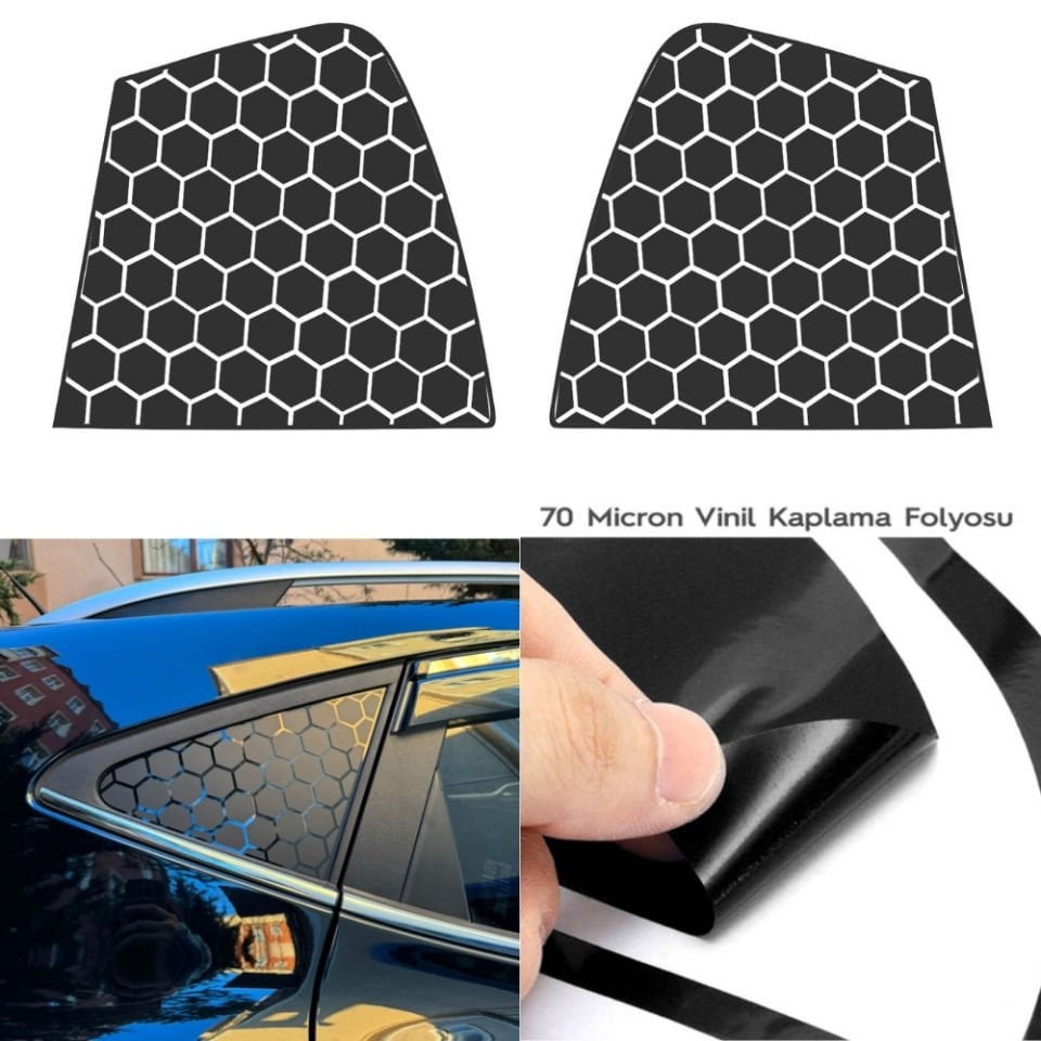 Fiat Egea Kelebek Cam Sticker