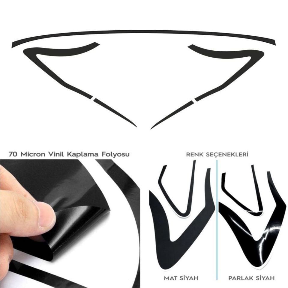 Cupra Leon MK4 Stop Çerçeve Sticker