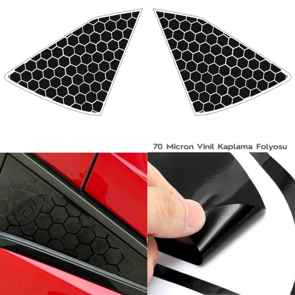 Hyundai i20 Kelebek Cam Sticker