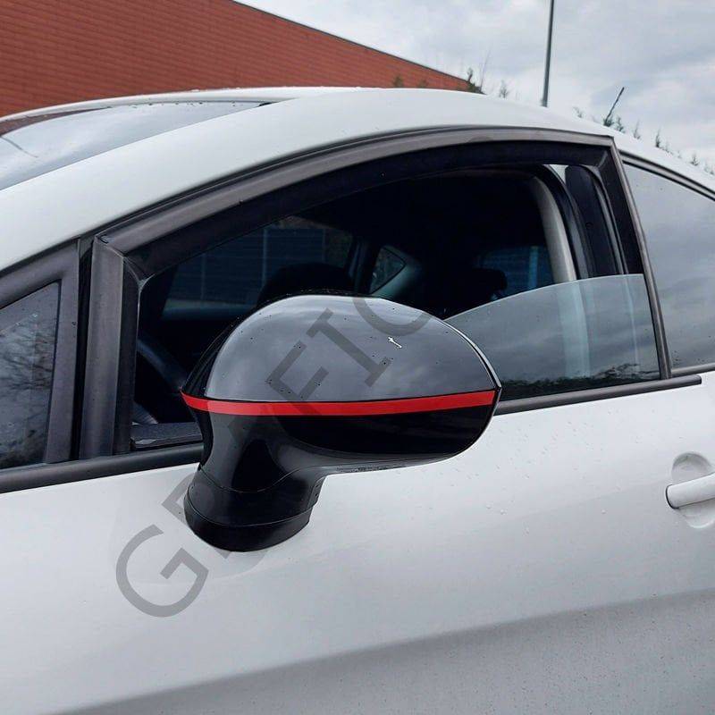 Seat Leon MK2 Far/Ayna Sticker PARLAK SİYAH