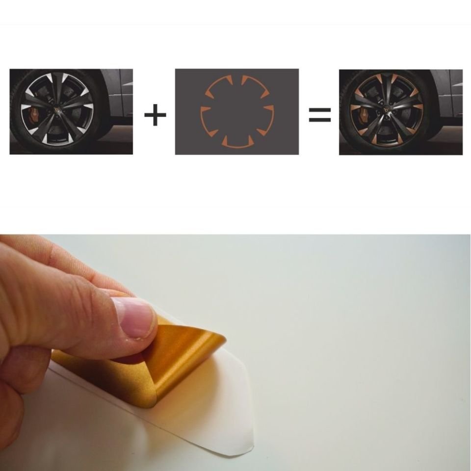 Cupra Ateca Jant Kaplama Sticker Set