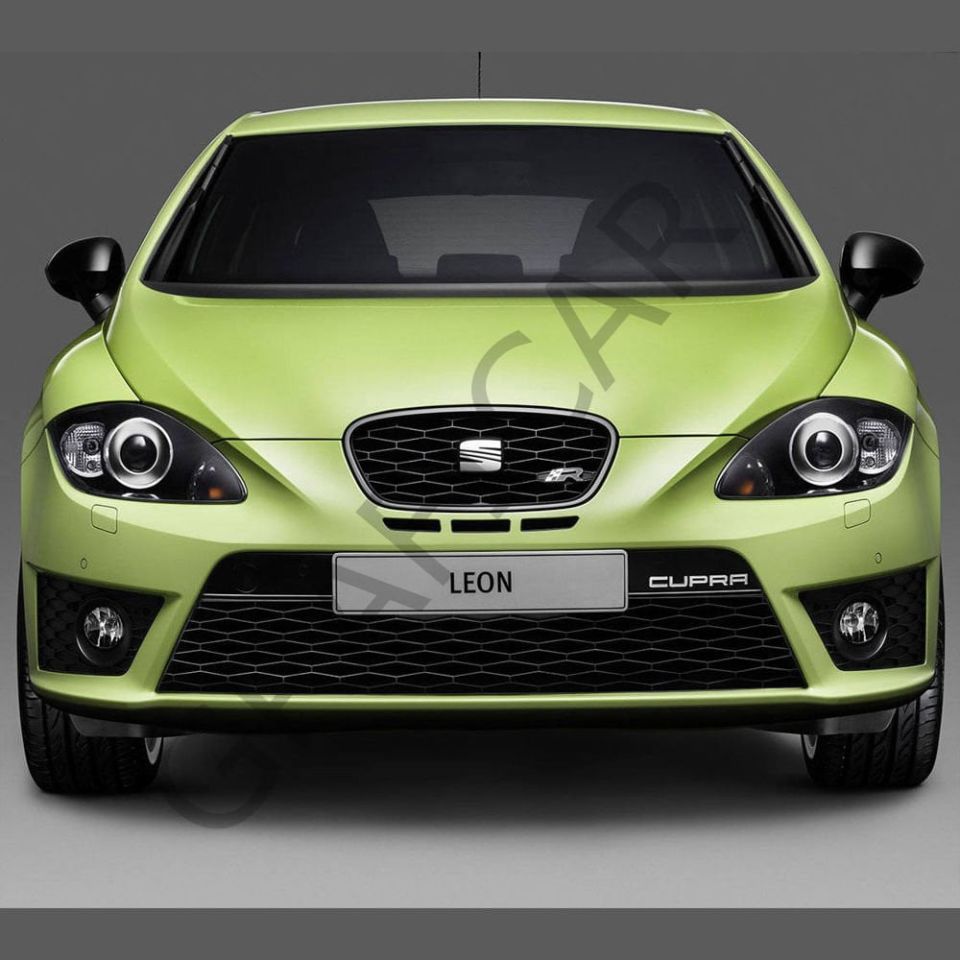 Seat Leon MK2 Izgara Görünüm Sticker PARLAK SİYAH
