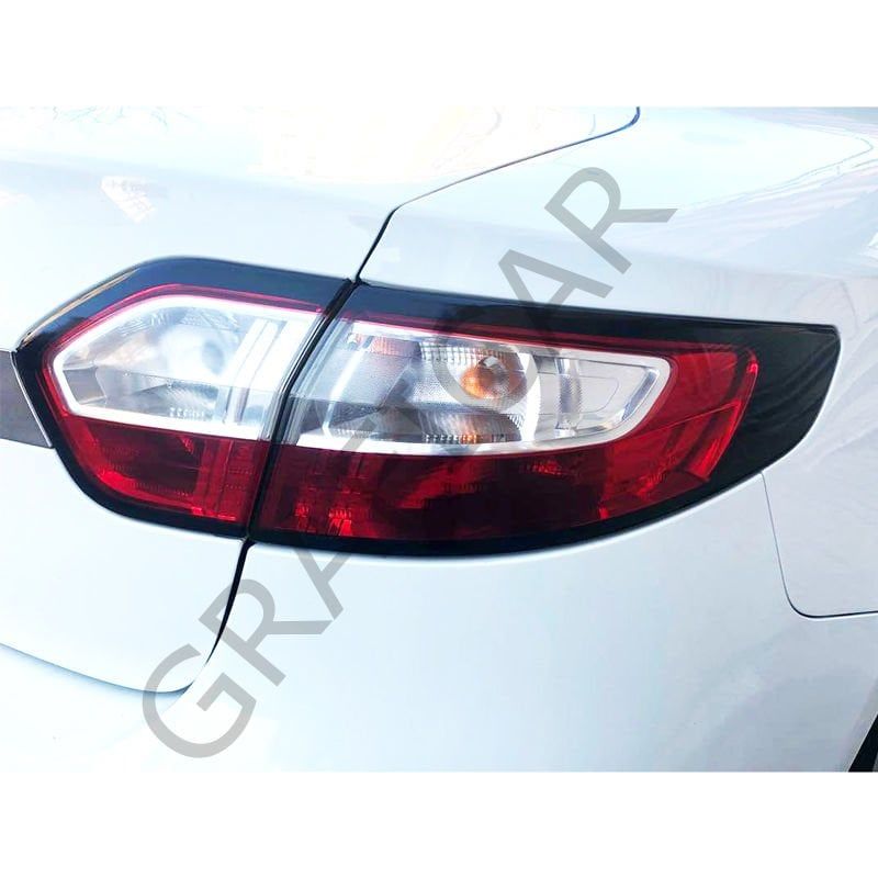 Renault Fluence Stop Çerçeve Sticker MAT SİYAH