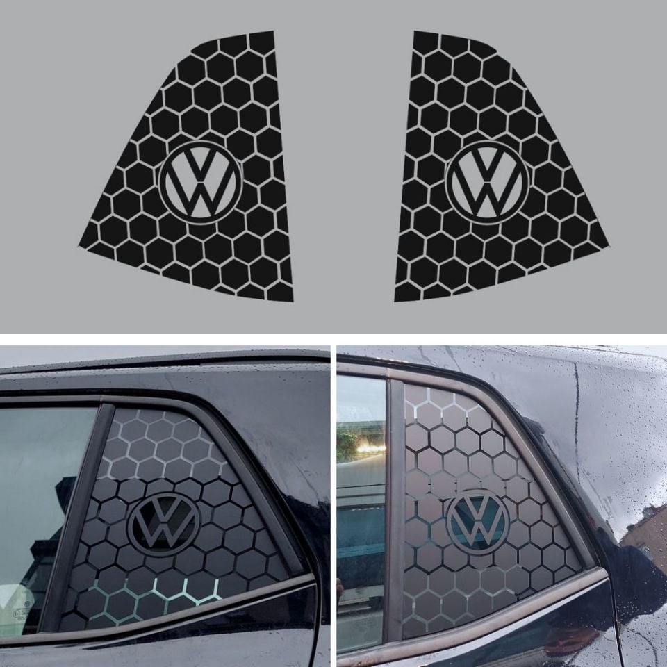 Volkswagen T-CROSS Kelebek Cam Sticker