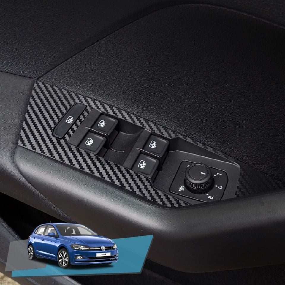 Volkswagen Polo MK6 Uyumlu İç Trim Kaplama Set