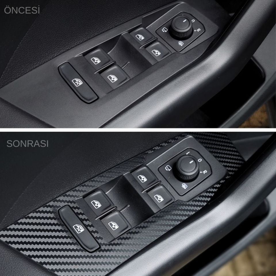 Volkswagen Polo MK6 Uyumlu İç Trim Kaplama Set