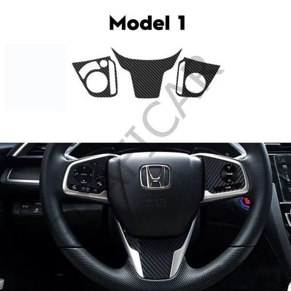 Honda FC5 Direksiyon Kaplama Sticker MODEL 1