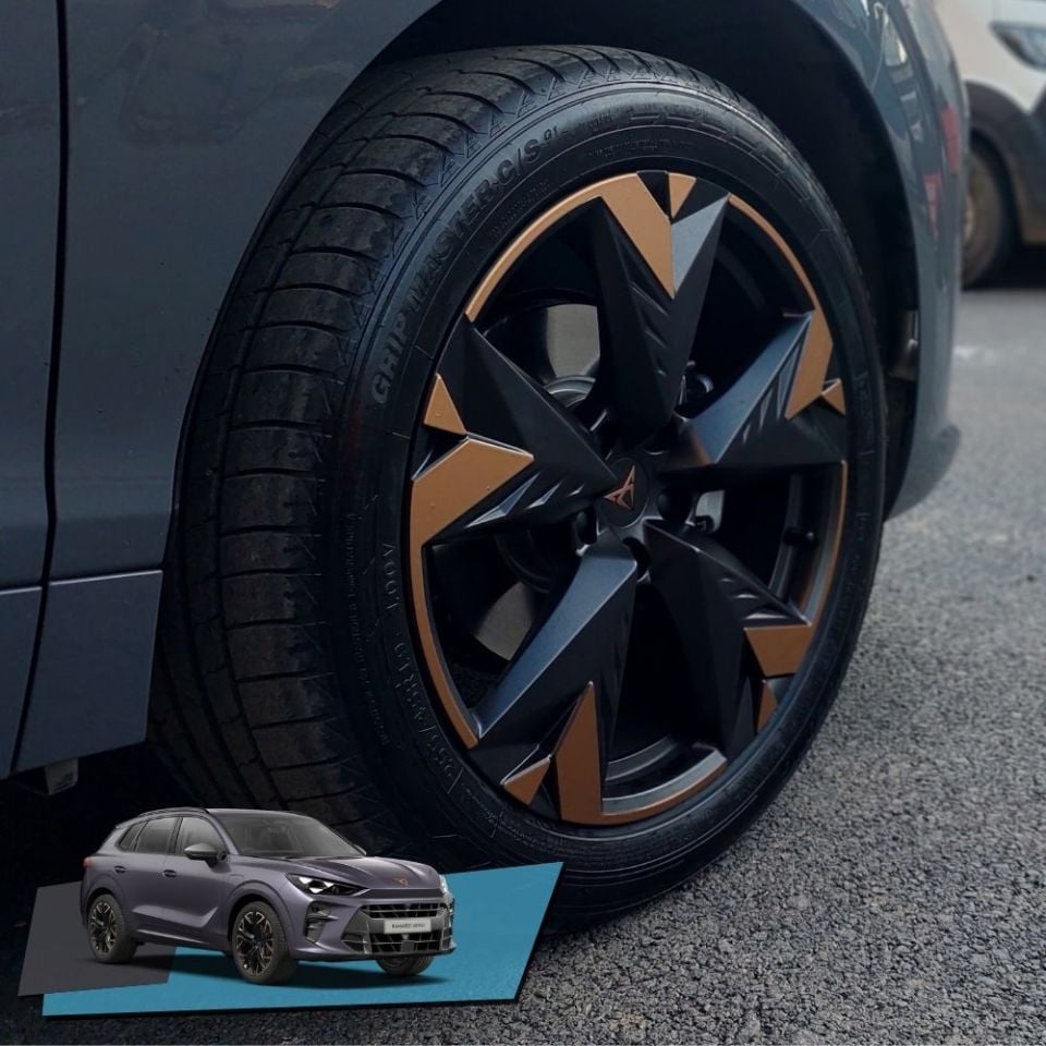 Cupra Terramar Jant Kaplama Sticker Set