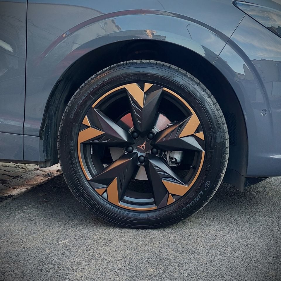 Cupra Terramar Jant Kaplama Sticker Set