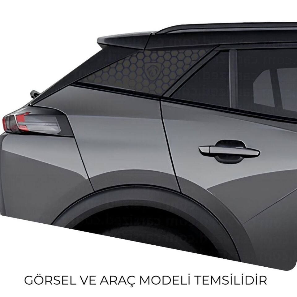 Peugeot 3008 Kelebek Cam Sticker