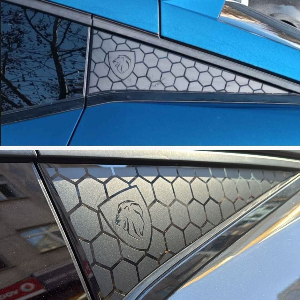 Peugeot 3008 Kelebek Cam Sticker