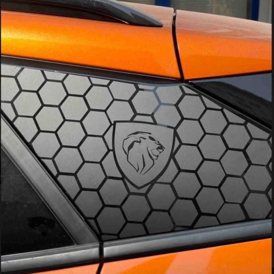 Peugeot 3008 Kelebek Cam Sticker