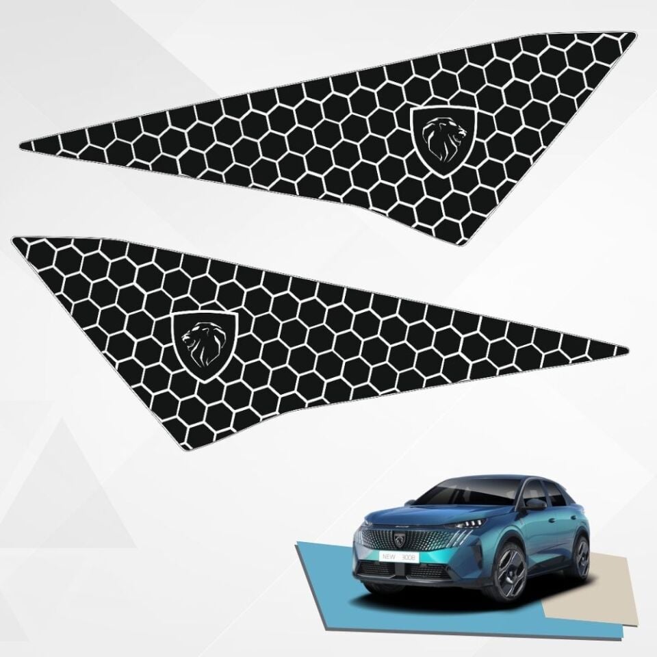 Peugeot 3008 III / P64 Uyumlu Kelebek Cam Sticker