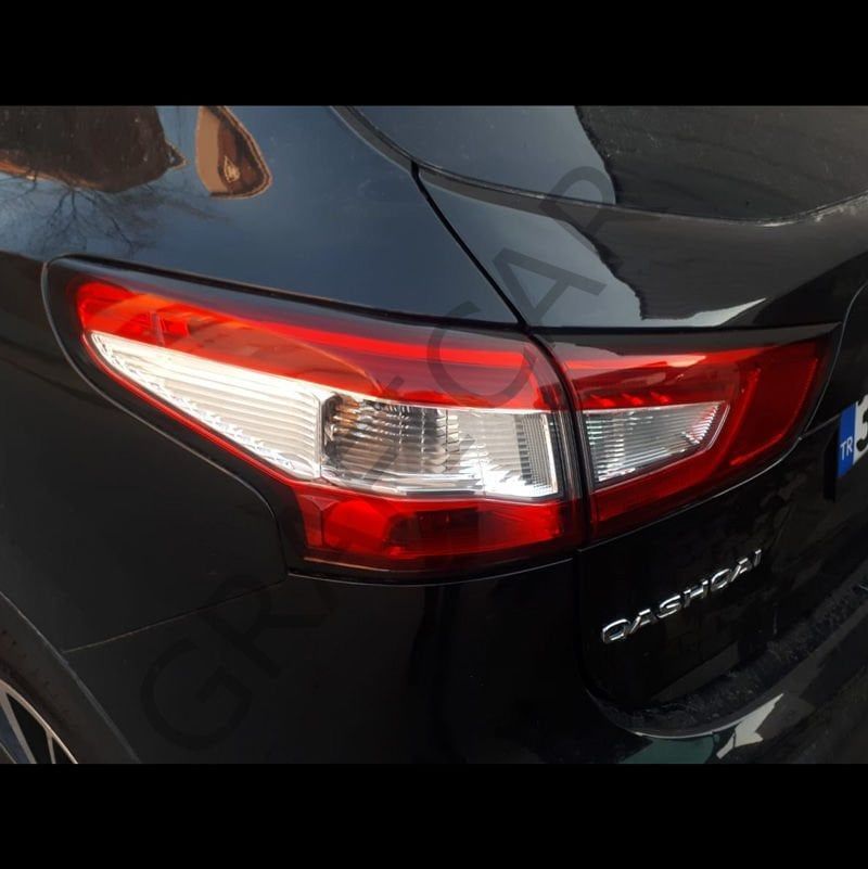 Nissan Qashqai J11 Stop Çerçeve Sticker PARLAK SİYAH