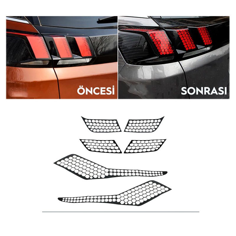 Peugeot 3008 Stop Sticker MODEL 1