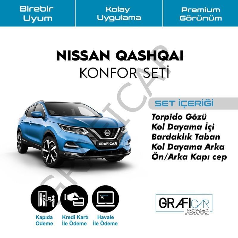Nissan Qashqai J11 Konfor Seti -2014/2021 2017-2021 / MAKYAJLI