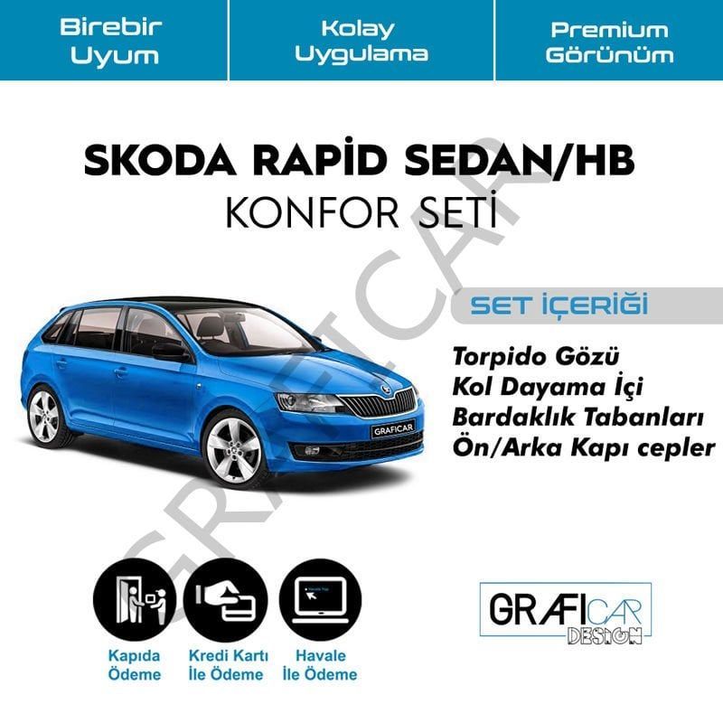 Skoda Rapid Konfor Seti MULTIMEDYA ÜNİTESİ YOK