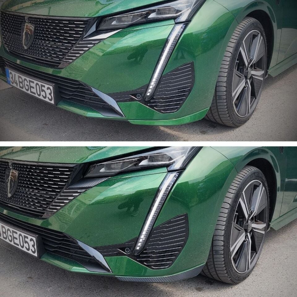 Peugeot 308/P5 Tampon/Panjur Sticker Set
