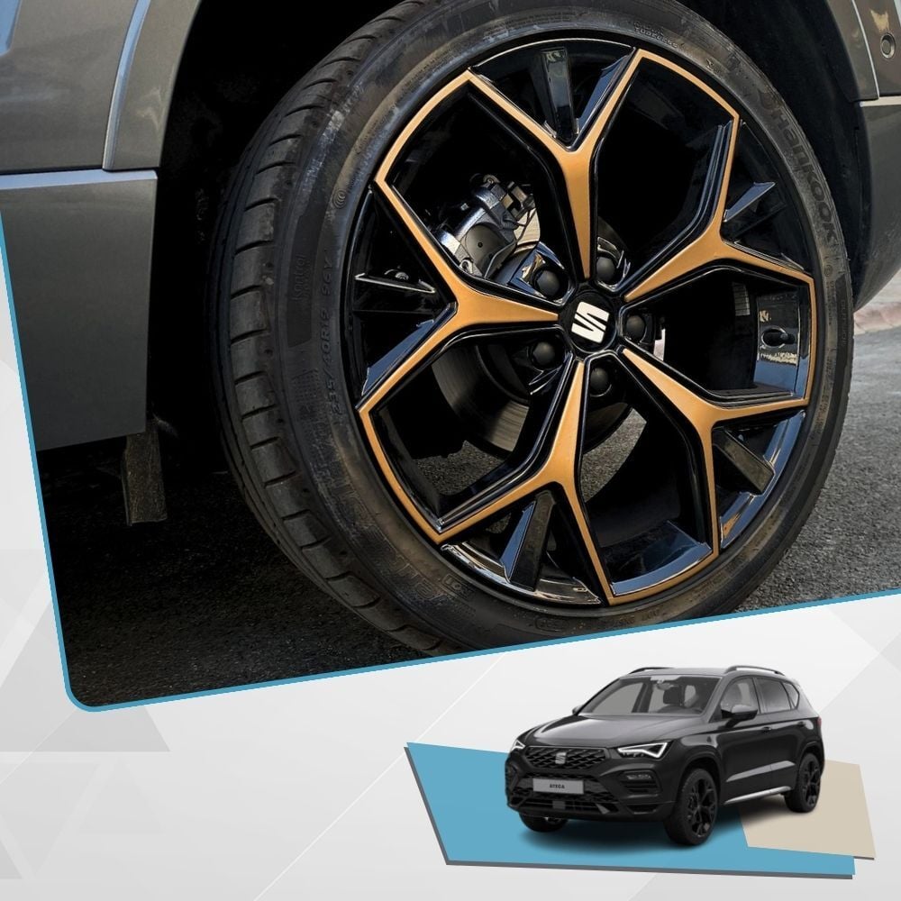 Seat Ateca Jant Kaplama Sticker Set - ALLOY 19''