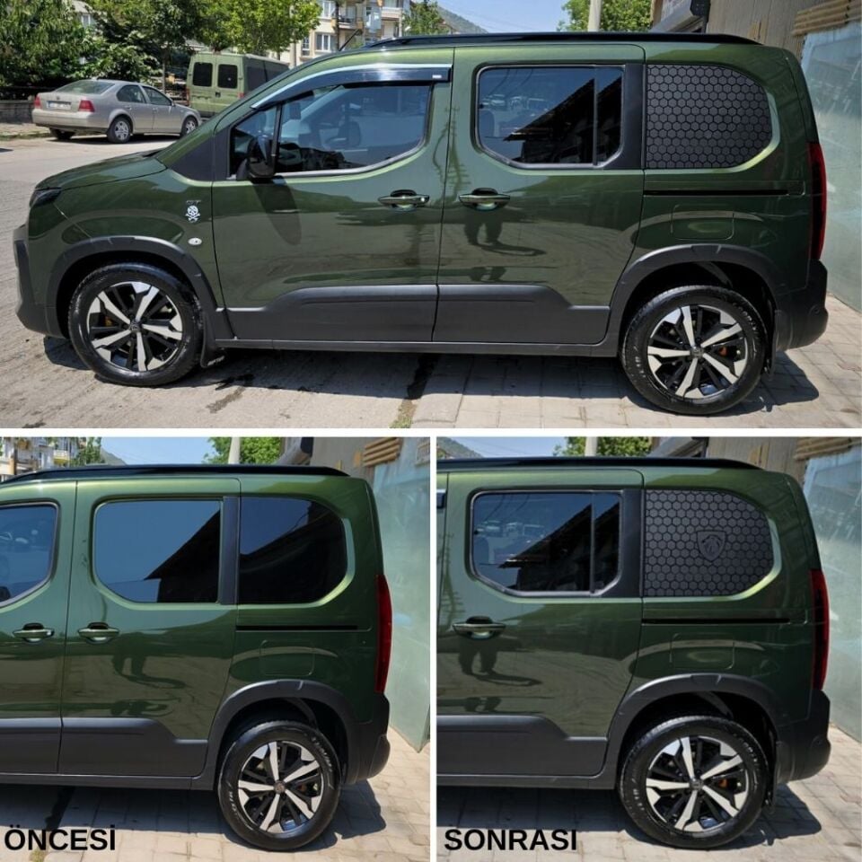 Peugeot Rifter Kelebek Cam Sticker