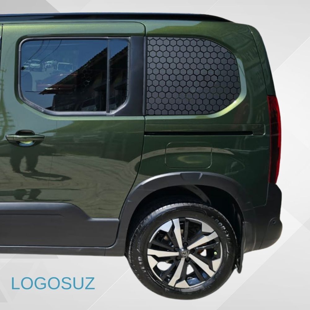 Peugeot Rifter Kelebek Cam Sticker LOGOSUZ/YAZISIZ
