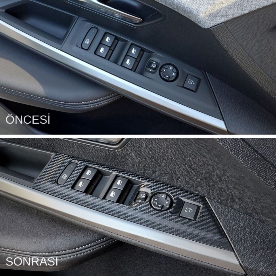 Peugeot 3008 III / P64 Uyumlu İç Trim Kaplama Set