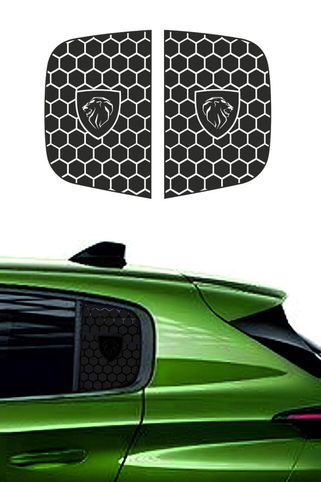 Peugeot 308/P5 Kelebek Cam Sticker