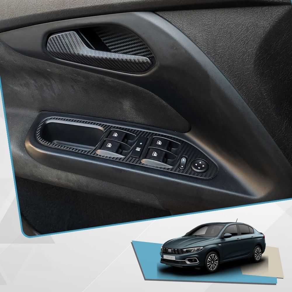 Fiat Egea Uyumlu İç Trim Kaplama Set