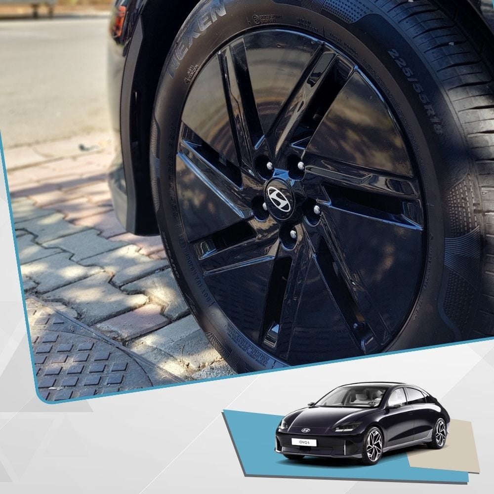 Hyundai İoniq 6 Jant Kaplama Sticker Set - 52910-KL110 - 18''