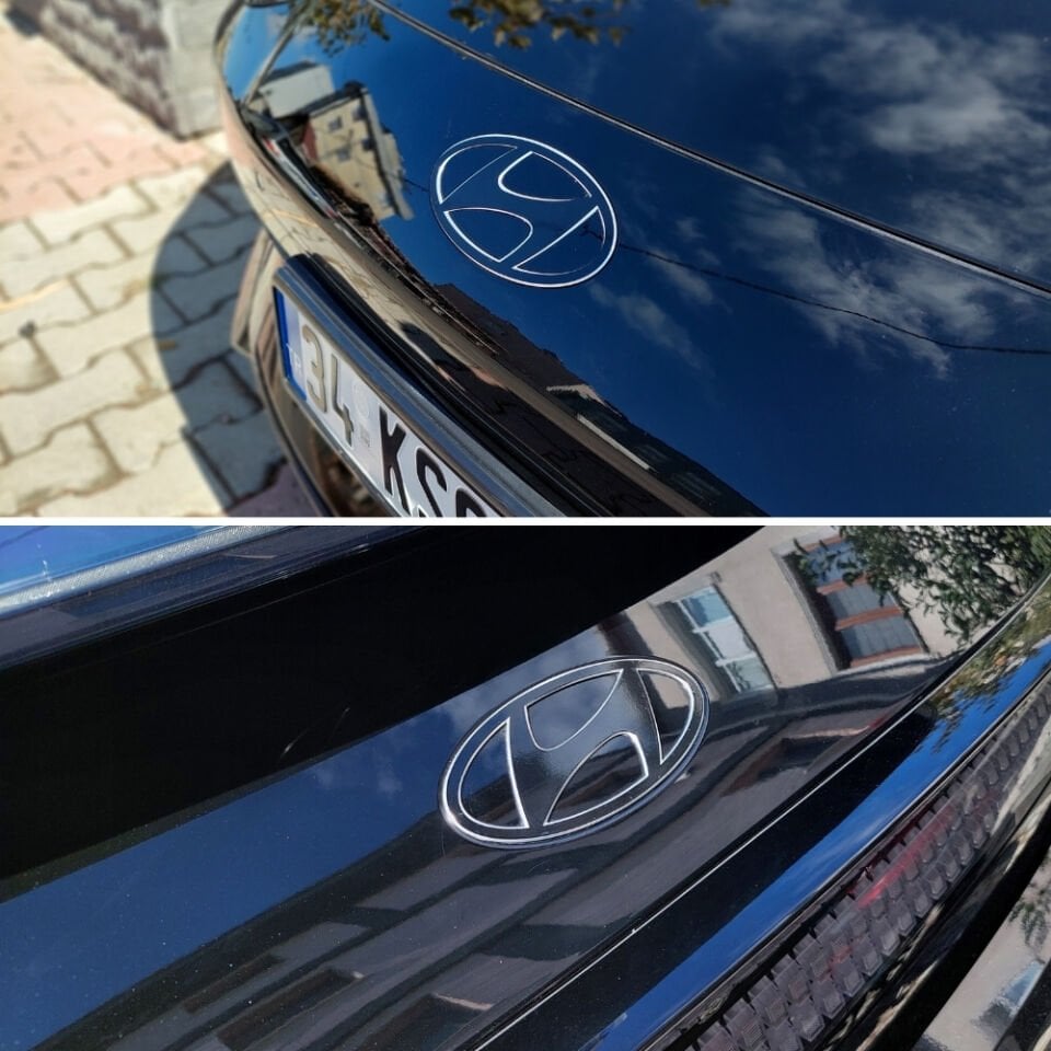 Hyundai İoniq 6 Amblem Sticker Set