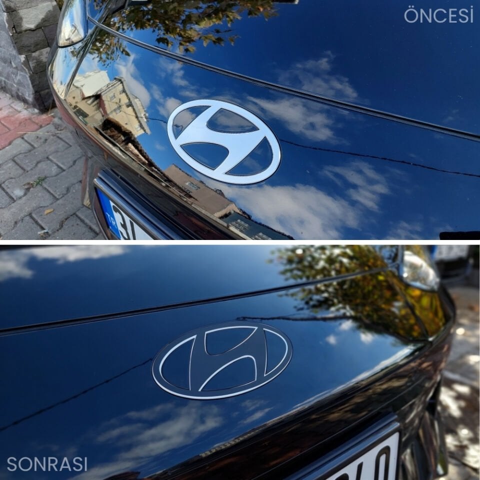 Hyundai İoniq 6 Amblem Sticker Set