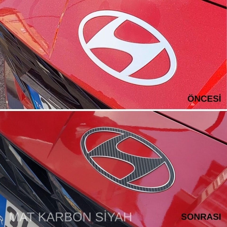 Hyundai İoniq 6 Amblem Sticker Set