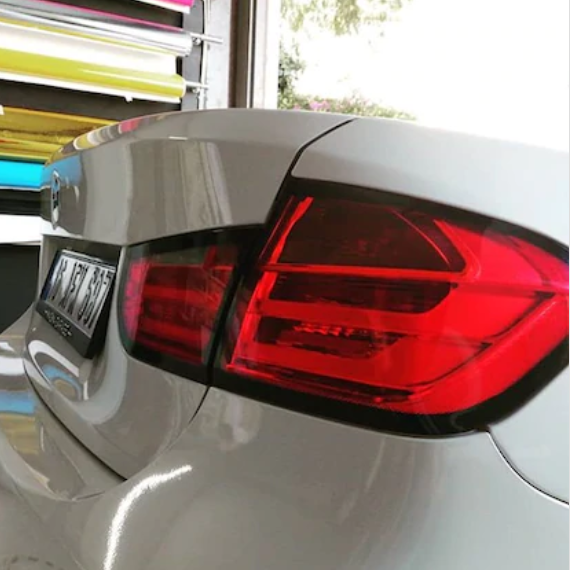BMW F30 Stop Çerçeve Sticker MAT SİYAH - MAKYAJSIZ