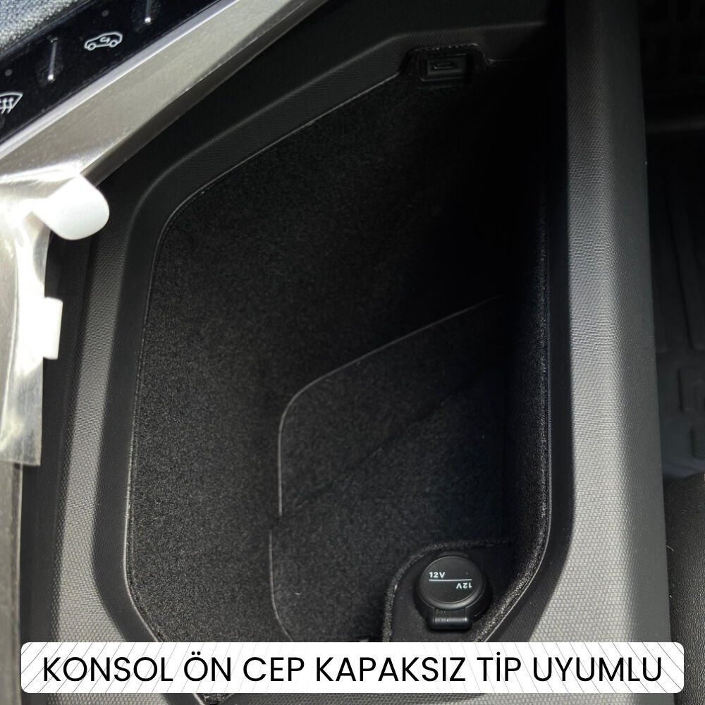 Peugeot 3008 III / P64 Uyumlu Konfor Seti ALLURE - KONSOL ÖN CEP KAPAKSIZ