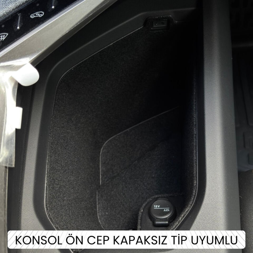 Peugeot 3008 III / P64 Uyumlu Konfor Seti ALLURE - KONSOL ÖN CEP KAPAKSIZ